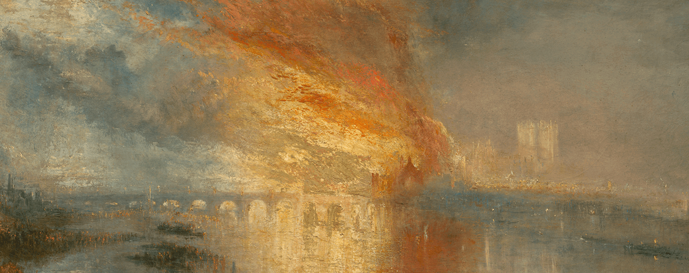 william turner oeuvre d'art, ombre et lumière 